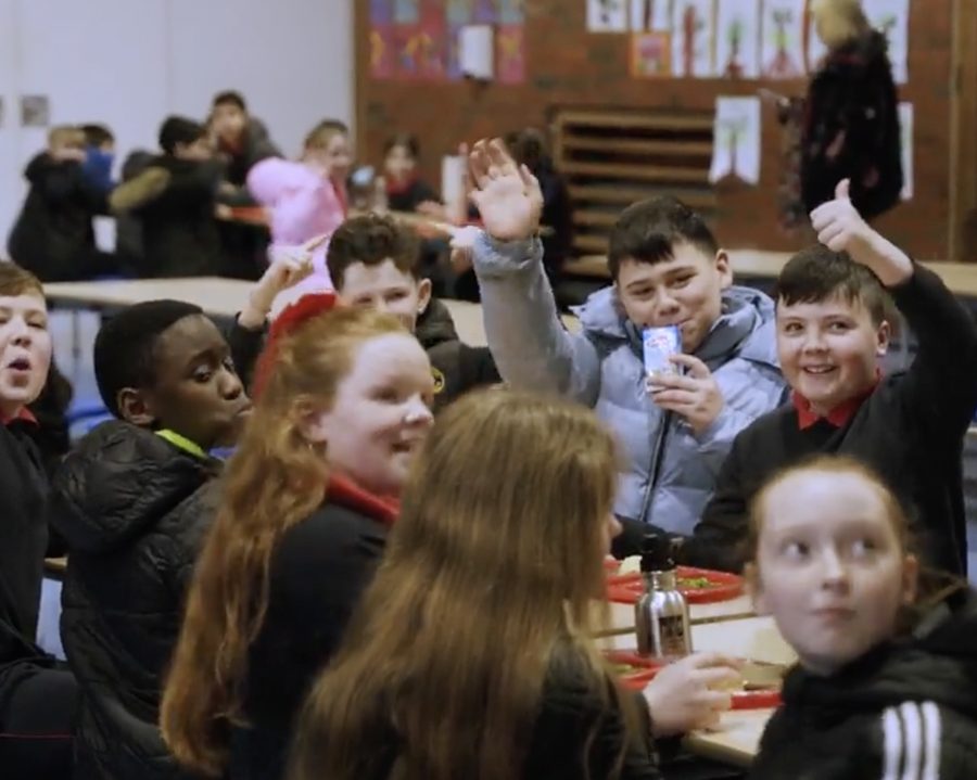 St Ultan's pupils enjoying school life